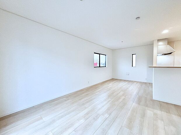 住む方の個性が引き出される、インテリアを考えるのが楽しみなリビングです！   