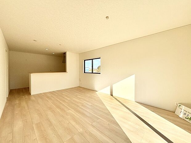 住む方の個性が引き出される、インテリアを考えるのが楽しみなリビングです!