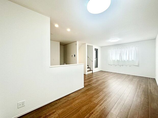 住む方の個性が引き出される、インテリアを考えるのが楽しみなリビングです!