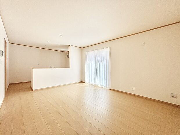 住む方の個性が引き出される、インテリアを考えるのが楽しみなリビングです!