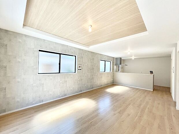 住む方の個性が引き出される、インテリアを考えるのが楽しみなリビングです！ 