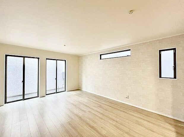 住む方の個性が引き出される、インテリアを考えるのが楽しみなリビングです！