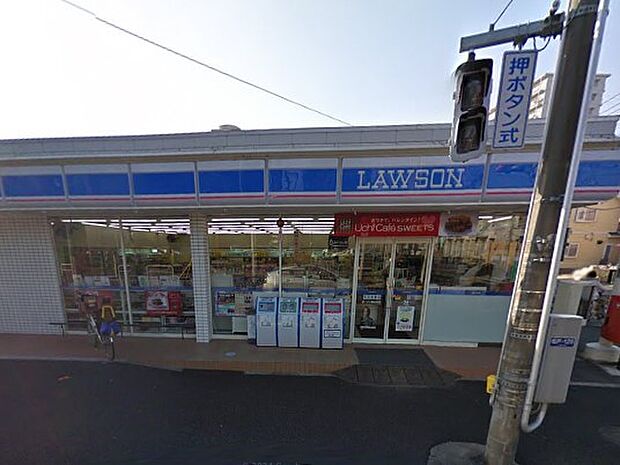 コンビニ 600m ローソン 新松戸店