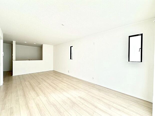 住む方の個性が引き出される、インテリアを考えるのが楽しみなリビングです!