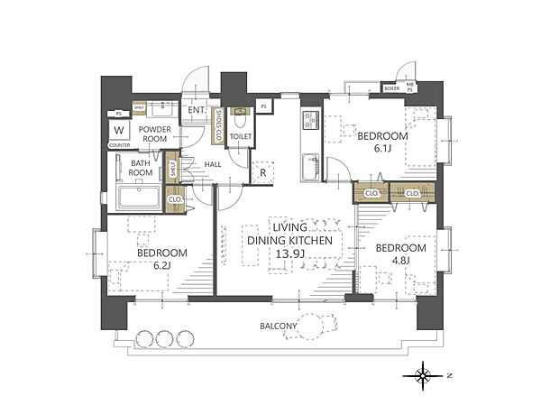 apartment 埼玉県越谷市南越谷２丁目
地図を見る