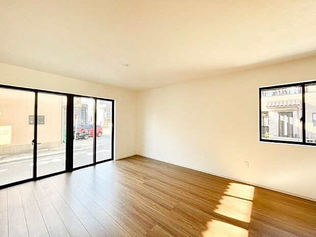 住む方の個性が引き出される、インテリアを考えるのが楽しみなリビングです!