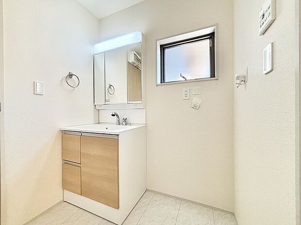 清潔感のあるランドリースペース