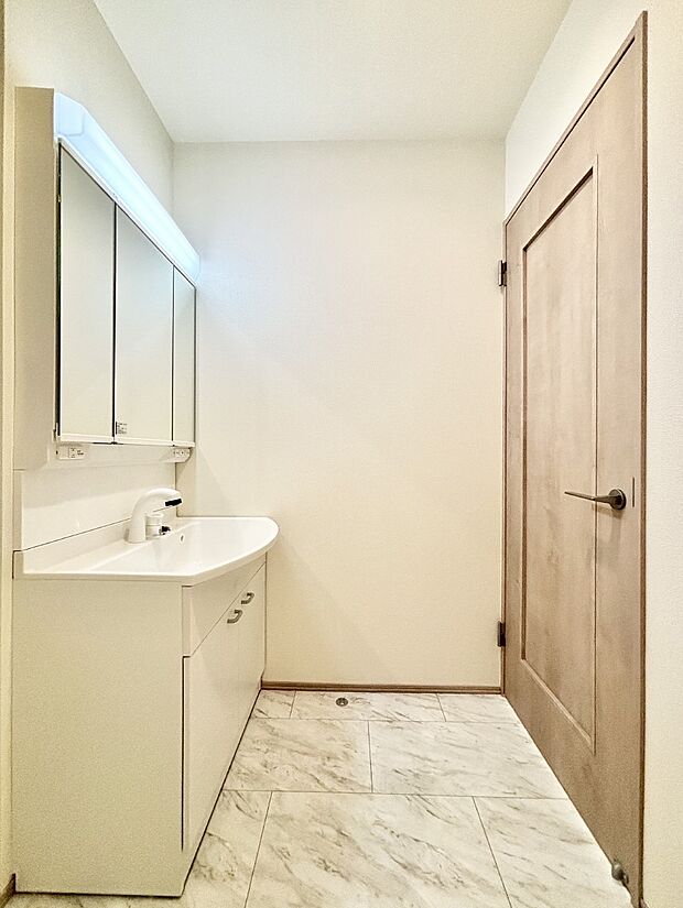 清潔感のあるランドリースペース