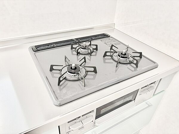 三口ガスコンロでお料理が一気にはかどりそう