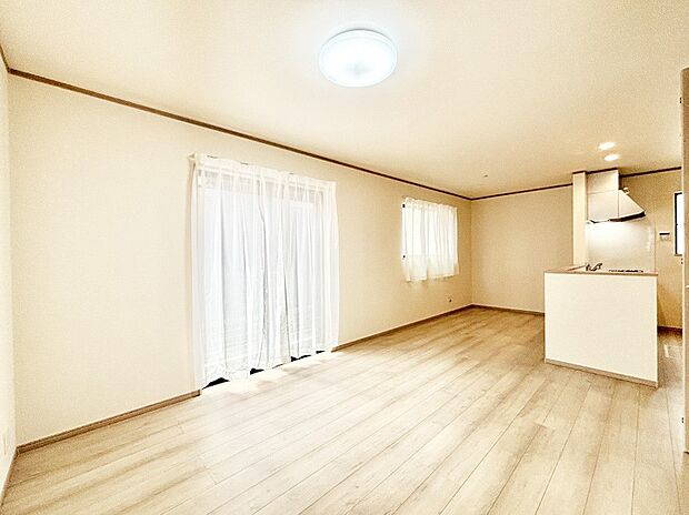 住む方の個性が引き出される、インテリアを考えるのが楽しみなリビングです!