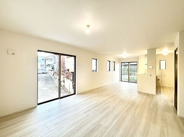 住む方の個性が引き出される、インテリアを考えるのが楽しみなリビングです!