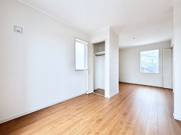 将来は2部屋にすることもできますね。お年頃になったら夢の個室にチェンジ!