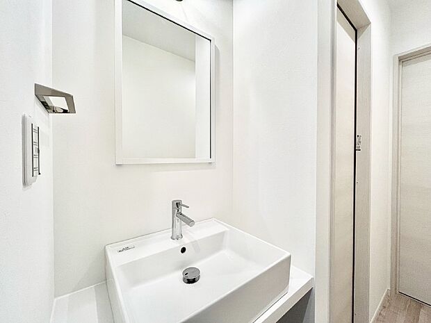 あると便利なセカンド洗面台。  