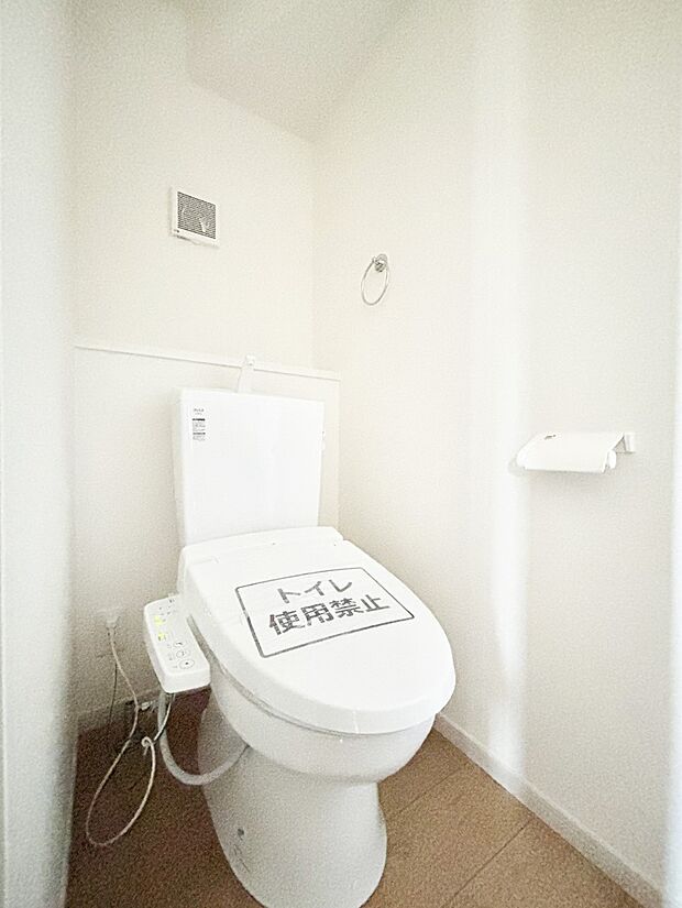 トイレは安心の2箇所!朝のバタバタも一安心です。