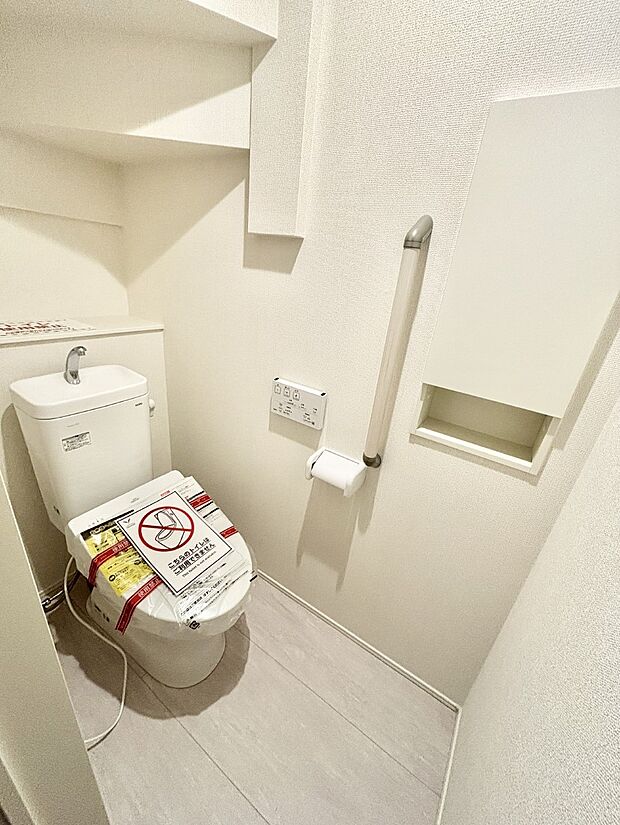 トイレは1階と2階それぞれに配置されていてとても便利です。