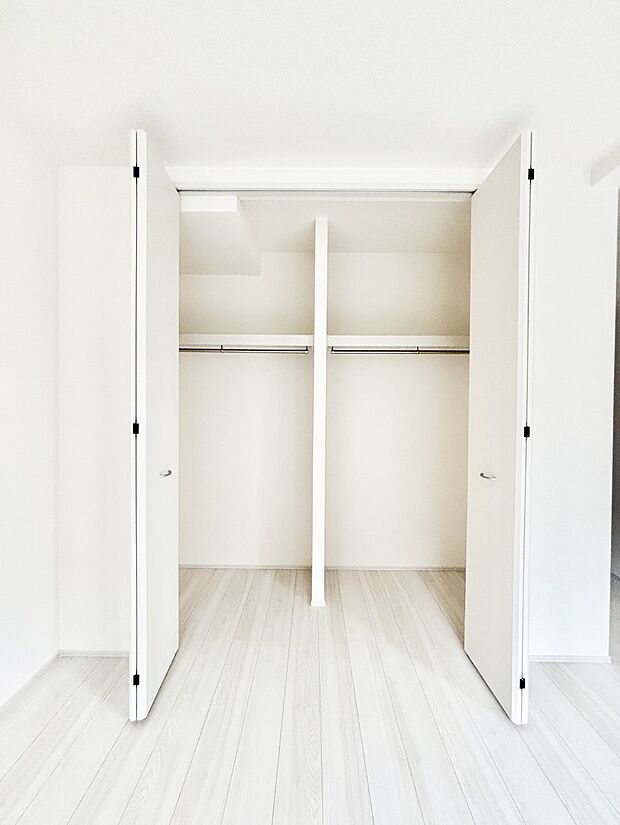 収納力あるクローゼット