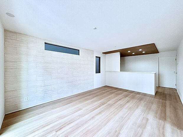 住む方の個性が引き出される、インテリアを考えるのが楽しみなリビングです！ 