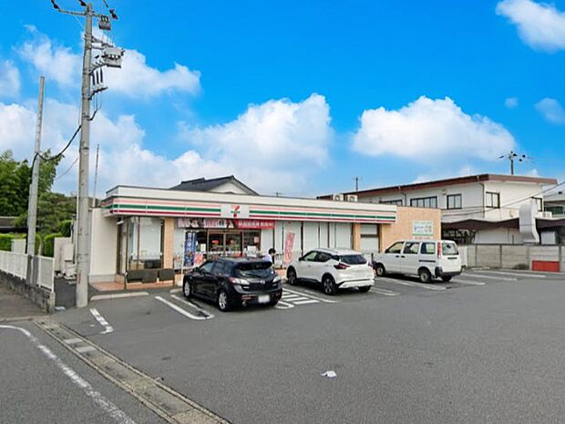コンビニ 700m セブンイレブン三郷鷹野3丁目店