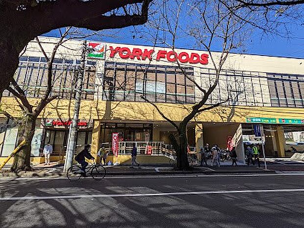 スーパー 1200m ヨークフーズ 八柱さくら通り店