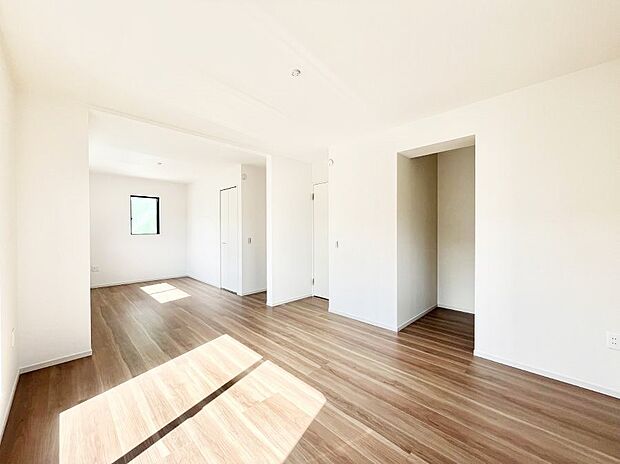 ドア&クローゼット2ヶ所付きなので2部屋に分けても利用できます