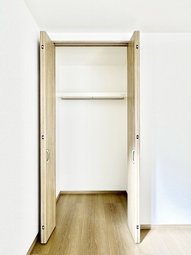 収納力あるクローゼット