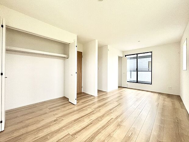 将来は2部屋にすることもできますね。お年頃になったら夢の個室にチェンジ!