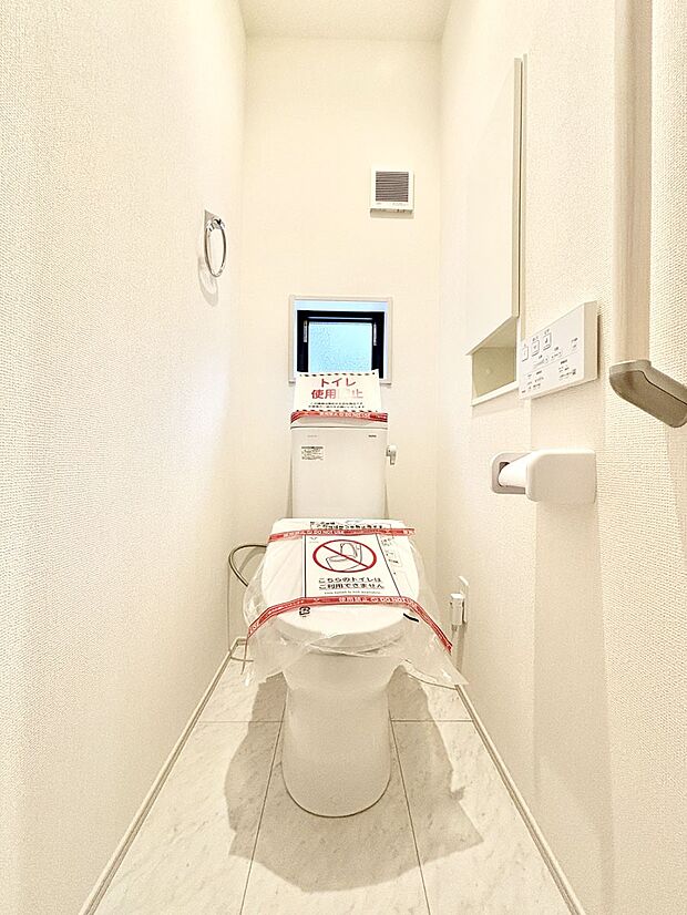 トイレは1階と2階それぞれに配置されていてとても便利です。