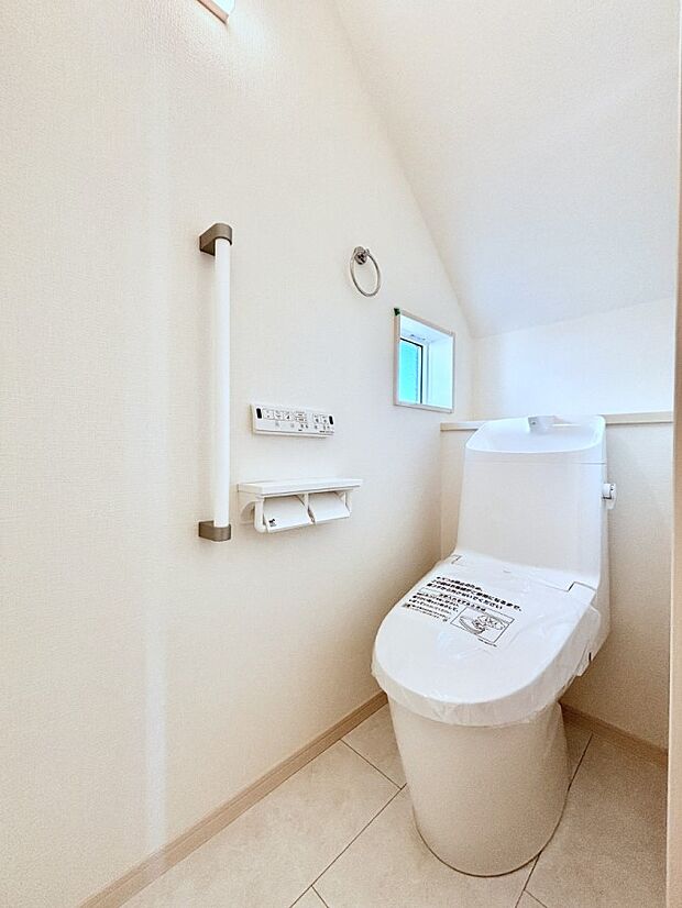 トイレは1階と2階それぞれに配置されていてとても便利です。