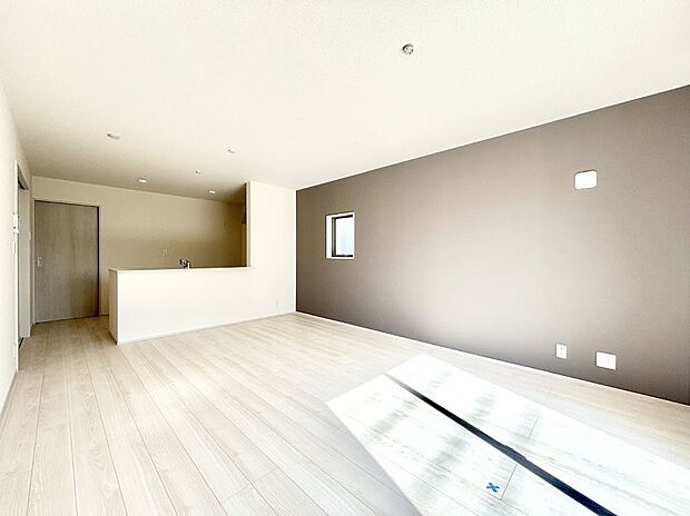 住む方の個性が引き出される、インテリアを考えるのが楽しみなリビングです!