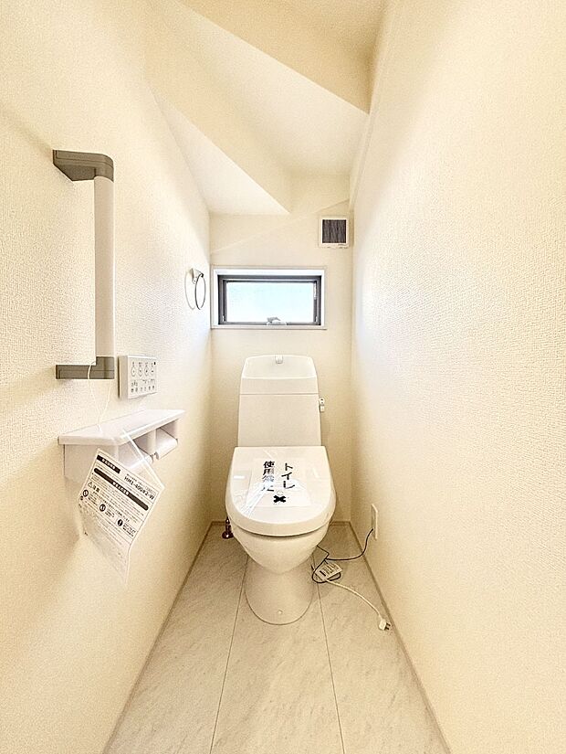 トイレは1階と2階それぞれに配置されていてとても便利です。
