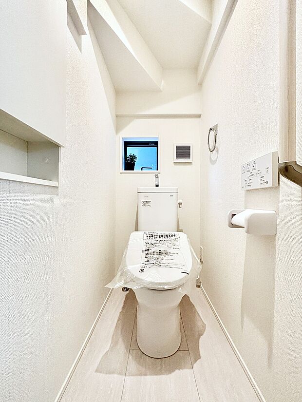 ウォシュレット付きトイレが1階と2階それぞれに配置されていてとても便利です。