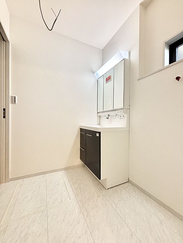 清潔感のあるランドリースペース