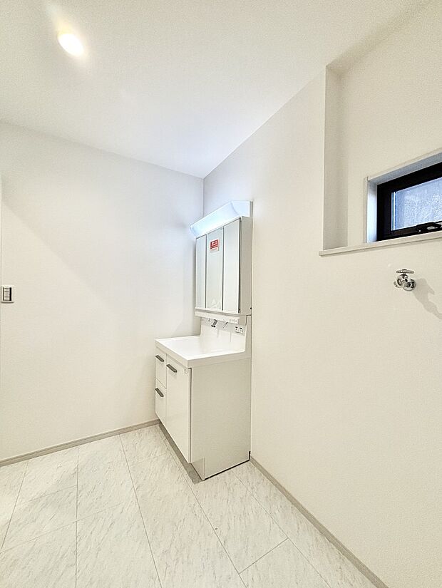 清潔感のあるランドリースペース