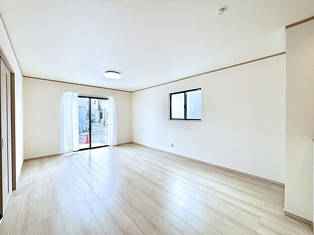 住む方の個性が引き出される、インテリアを考えるのが楽しみなリビングです！ 