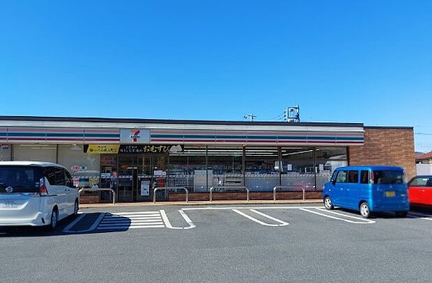 コンビニ 320m セブン-イレブン 桶川高校前店