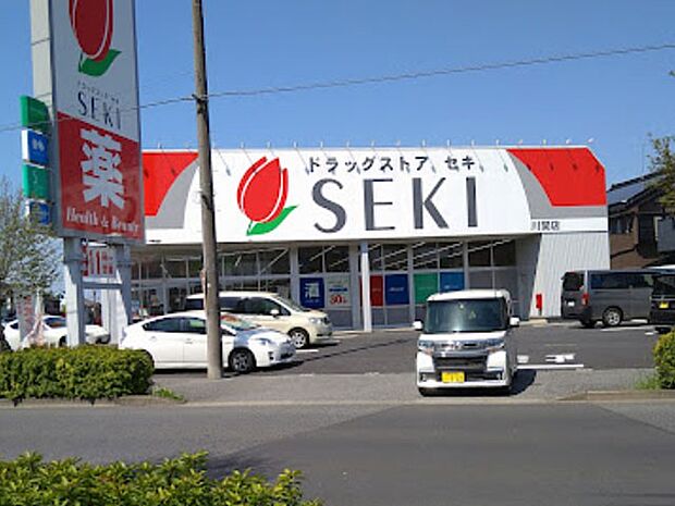 ドラッグストア 1300m ドラッグストアセキ 川間店