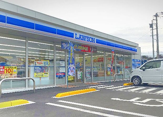 コンビニ 396m ローソン さいたま岩槻南辻店