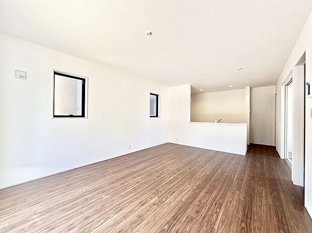 住む方の個性が引き出される、インテリアを考えるのが楽しみなリビングです!