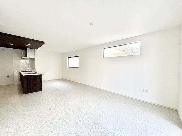 住む方の個性が引き出される、インテリアを考えるのが楽しみなリビングです!