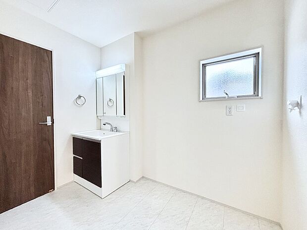 清潔感のあるランドリースペース