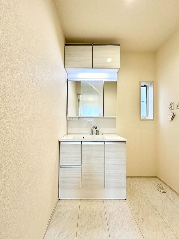 清潔感のあるランドリースペース