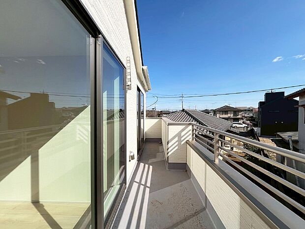 バルコニーからの眺望です