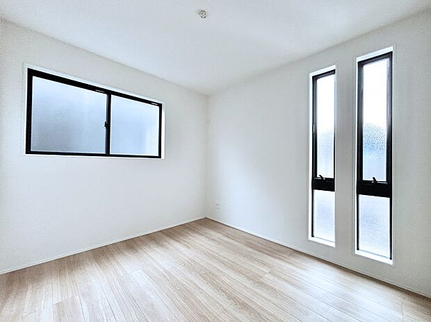 2面採光を確保した明るい空間。家族みんなが快適な暮らしを実現する設計です。