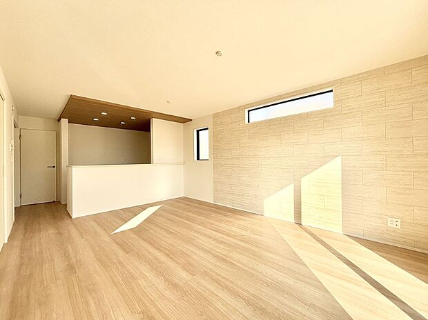 住む方の個性が引き出される、インテリアを考えるのが楽しみなリビングです!