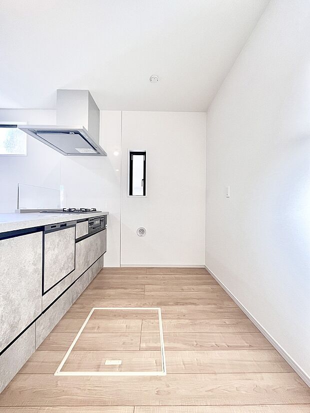 ゆとりあるキッチンではご家族と楽しくお料理ができます。