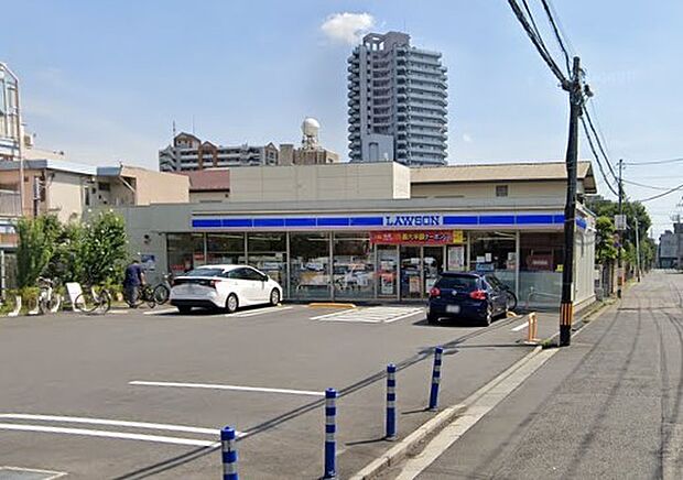 コンビニ 300m ローソン 川口六丁目店