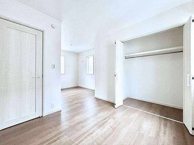 将来は2部屋にすることもできますね。お年頃になったら夢の個室にチェンジ!