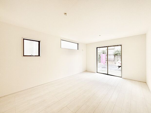 どこにいても家族のつながりを感じられるコミュニケーションリビング。