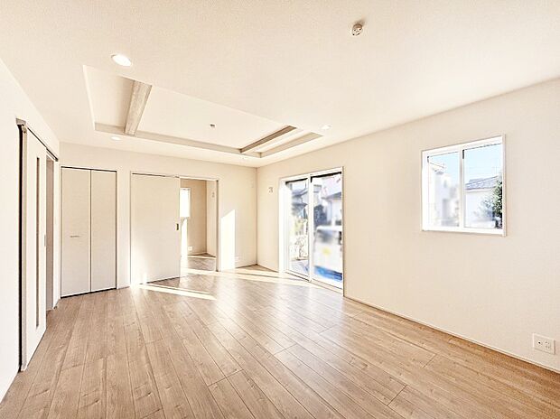 落ち着いた雰囲気のＬＤＫは家族みんなの快適空間