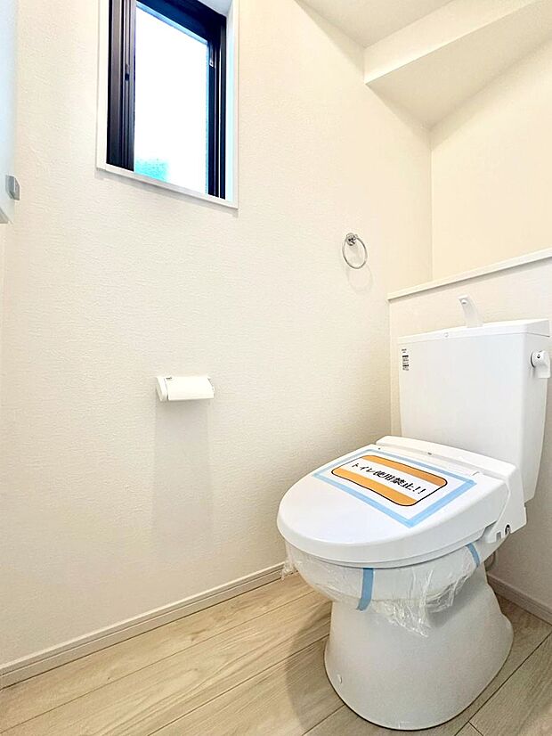 トイレは1階と2階それぞれに配置されていてとても便利です。